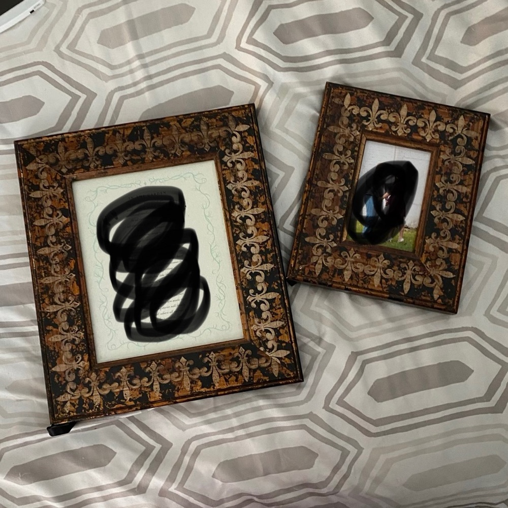 Fleur De Lis Picture set